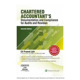 CHARTERED ACCOUNTANT S Documentation and Compliance for Audits and Reviews CHARTERED ACCOUNTANT S Documentation and Compliance for Audits and Reviews