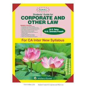 Students’ Guide for Corporate and Other Law for CA- Inter (IPCC) Students’ Guide for Corporate and Other Law for CA- Inter (IPCC)