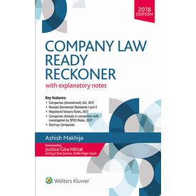 Company Law Ready Reckoner/1ED Company Law Ready Reckoner/1ED