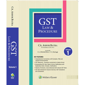 GST- Law & Procedure (2 Volume) GST- Law & Procedure (2 Volume)