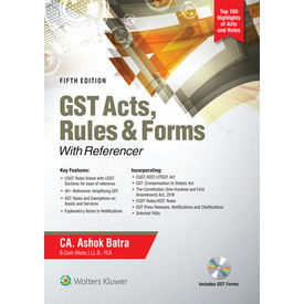 GST Acts, Rules & Forms With Referencer (5th Edition) GST Acts, Rules & Forms With Referencer (5th Edition)