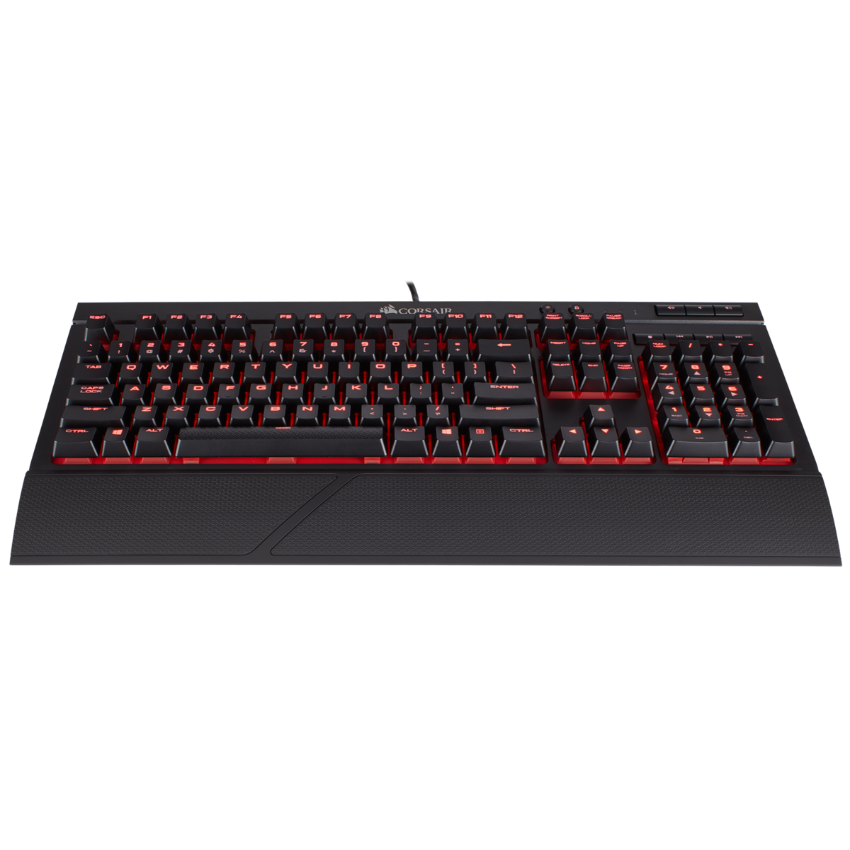 Corsair K68 Mechanical Gaming Keyboard, Red Cherry