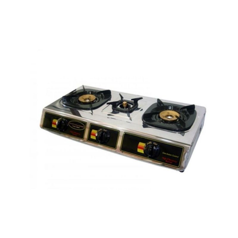 Buy Hitachi Stainless Steel 3 Burner Gas Table Mph310ri Online