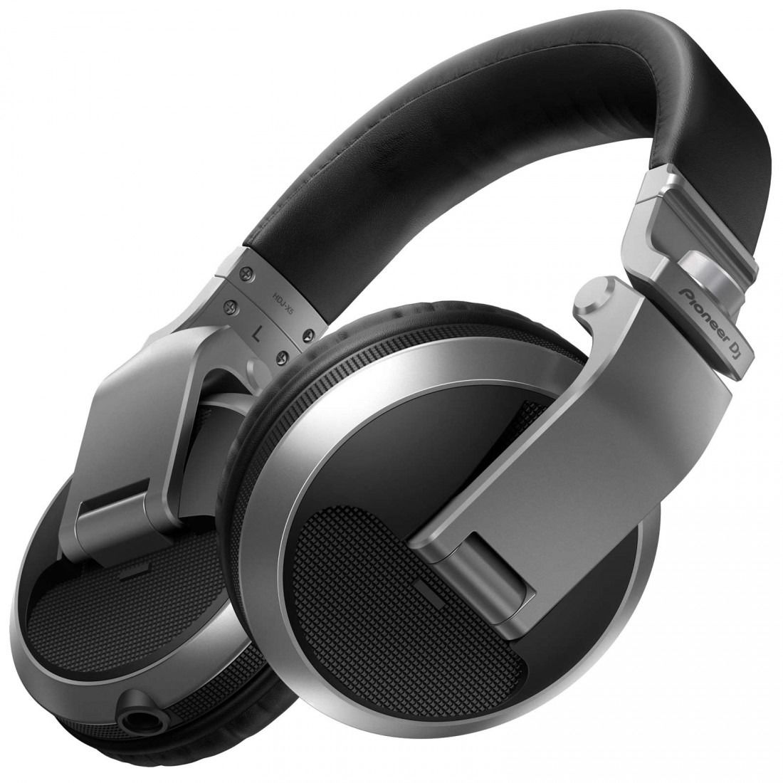 Pioneer HDJ-X5-S Over Ear DJ Headphones, Silver