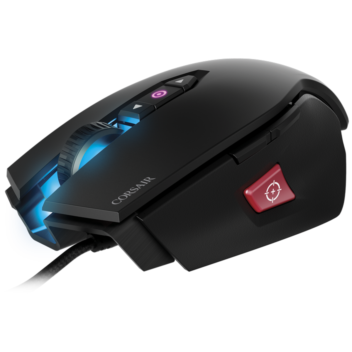Corsair M65 PRO RGB FPS Gaming Mouse, Black, Carbon