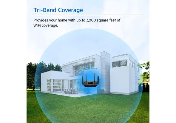 Linksys Mr9000 Ac3000 Tri Band Mesh Wifi 5 Router