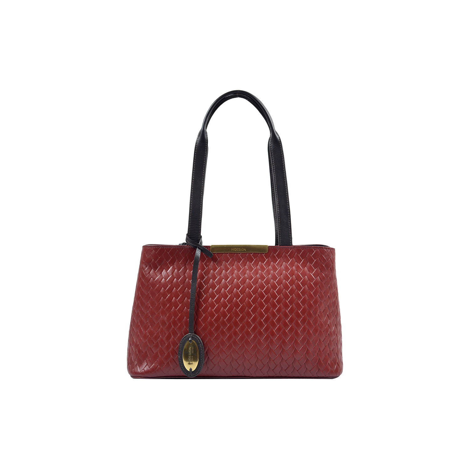 Leo 01 Sb Women S Handbag Woven Melbourne Ranch Red