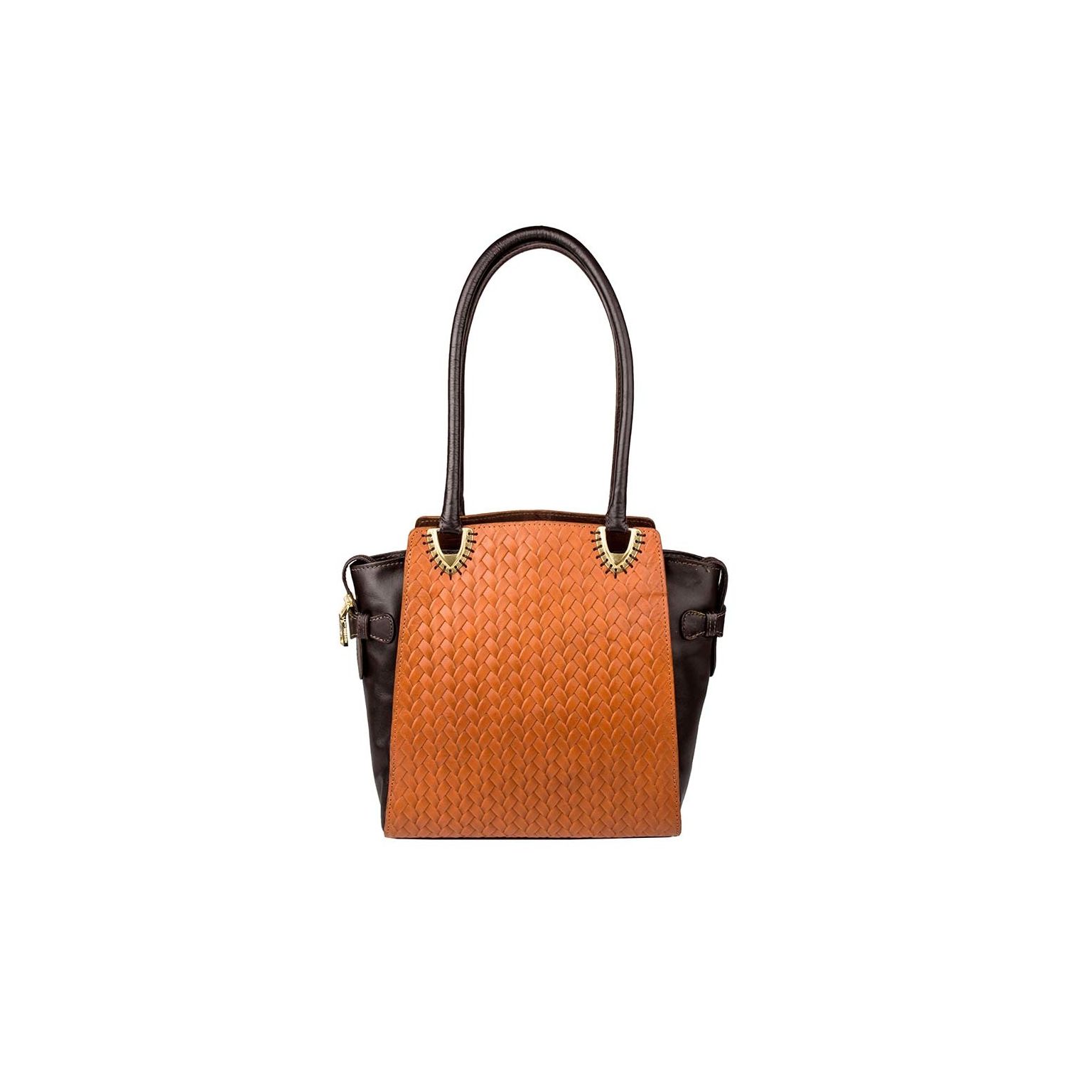Hidesign Tan Colour Woven Leather Ee Liya 01 Women S Handbag Ee Liya 01 Women S Handbag Woven Tan
