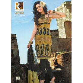 COTTON EMBROIDERY RAFTAAR SUIT - SH01LMRE COTTON EMBROIDERY RAFTAAR SUIT - SH01LMRE