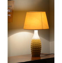 Engrave Bold 27X50CM Medium Table Lamp, Yellow