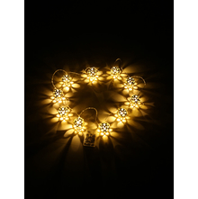 Ball Lamps LED String Lights - @home by Nilkamal, Gold